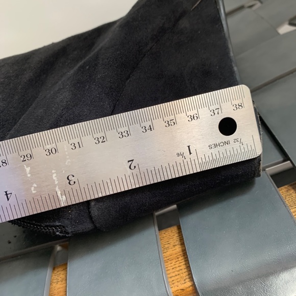 Aerosols black suede wedge booties, 8M, in great shape. - Picture 8 of 9